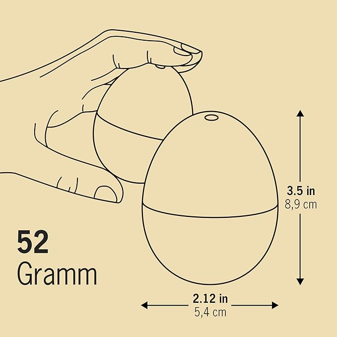 Pop Art BeepEgg β Egg Timer for Boiling Eggs β Musical Egg Cooker for Soft, Medium, Hard Boiled Eggs β Food Safe β Singing Floating Egg Timer β Egg Cooker for 3 Levels of Doneness - Brainstream