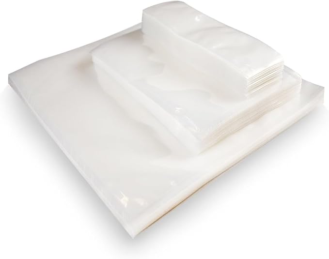 UltraSource - Chamber Machine Pouches 3 Mil Thickness, 7" x 11", Pack of 250 Vacuum Chamber Pouches, BPA-Free Pre-Cut Chamber Vacuum Sealer Bags with tear notch