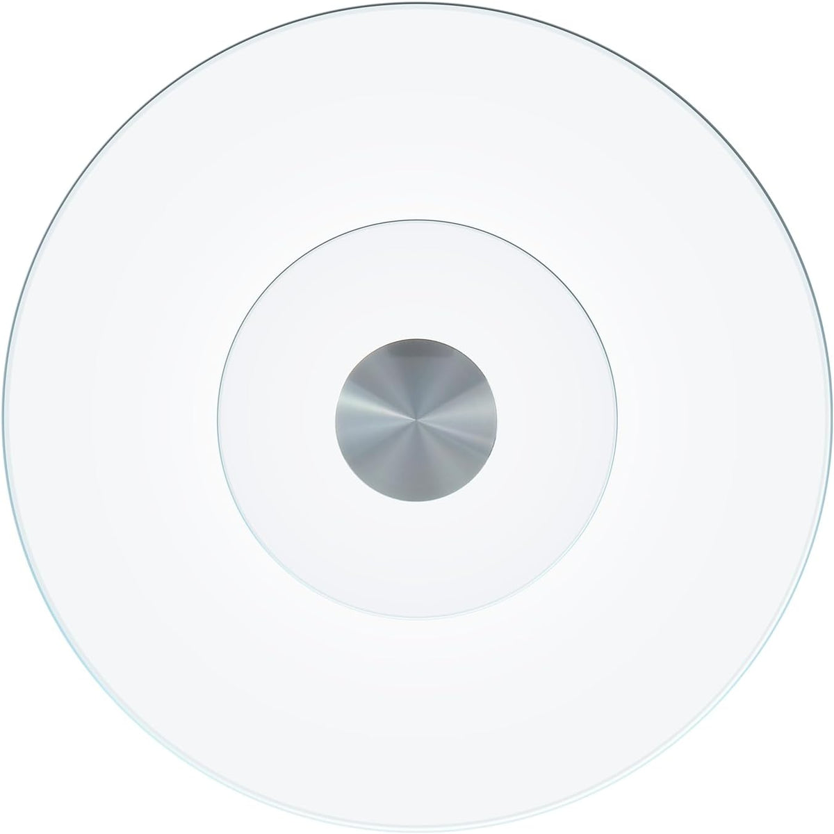 36-Inch Lazy Susan Turntable for Dining Table, Tempered Glass, 360° Rotation, Anti-Tip Design, Perfect for Parties, Weddings, and Family Dinners (36 inch)