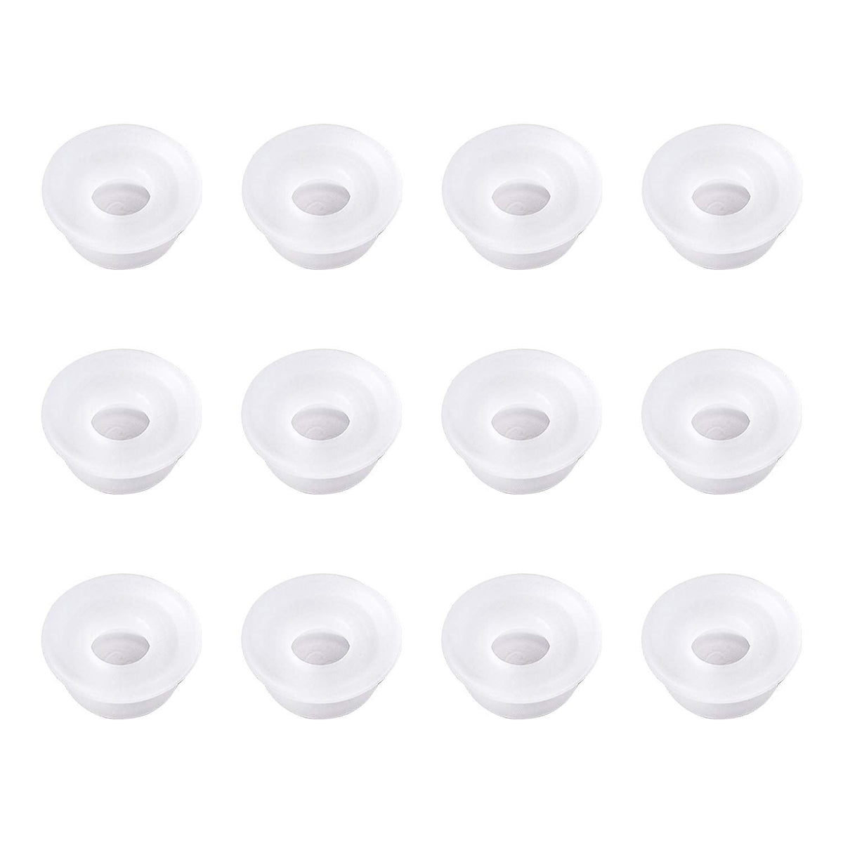 12 Pcs Instapot Replacement Float Valve Gaskets - Float Valve Sealer for Instant Pot Duo 3, 5, 6, 8 Qt, Duo Plus, Ultra, LUX 3, 8 Qt, Float Sealing Caps Float Valve Silicone Caps