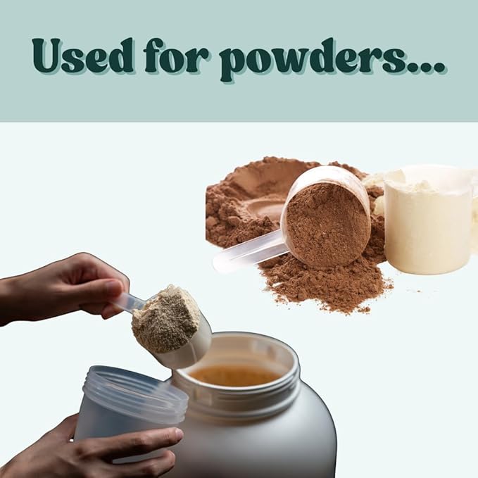 2 Cup LONG Handle (1 Pint | 16 Oz. | 500 mL) Scoop for Measuring Coffee, Pet Food, Grains, Protein, Spices and Other Dry Goods (Pack of 5)