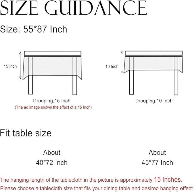 ISAENNE Designer Vintage Linen Elegant Table Cloth Rectangle,Chinoiserie Floral Tablecloth,Durable Decor Tablecloths for Dining Thanksgiving Kitchen Christmas Party,55"*87"-Segerman B