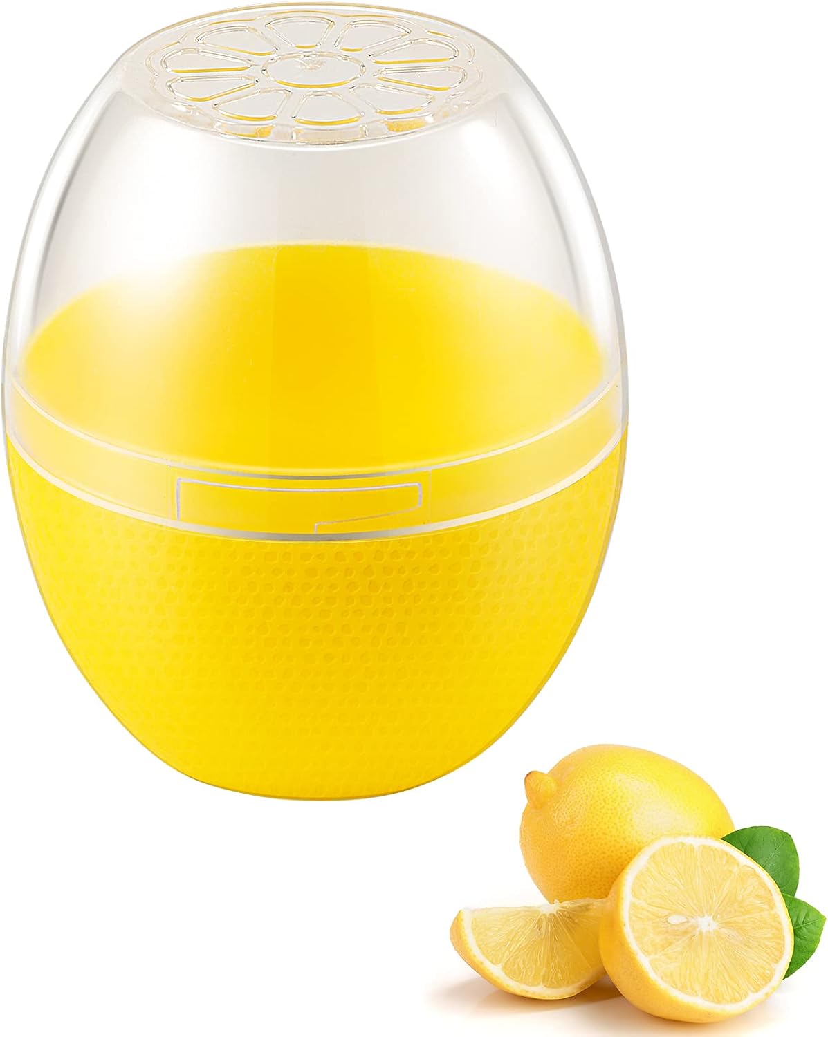 Lemon Storage Containers, Reusable Lemon Keeper for Refrigerator, Individual Lime Saver Holder Organizer for Fridge to Keep Lemon Fresh