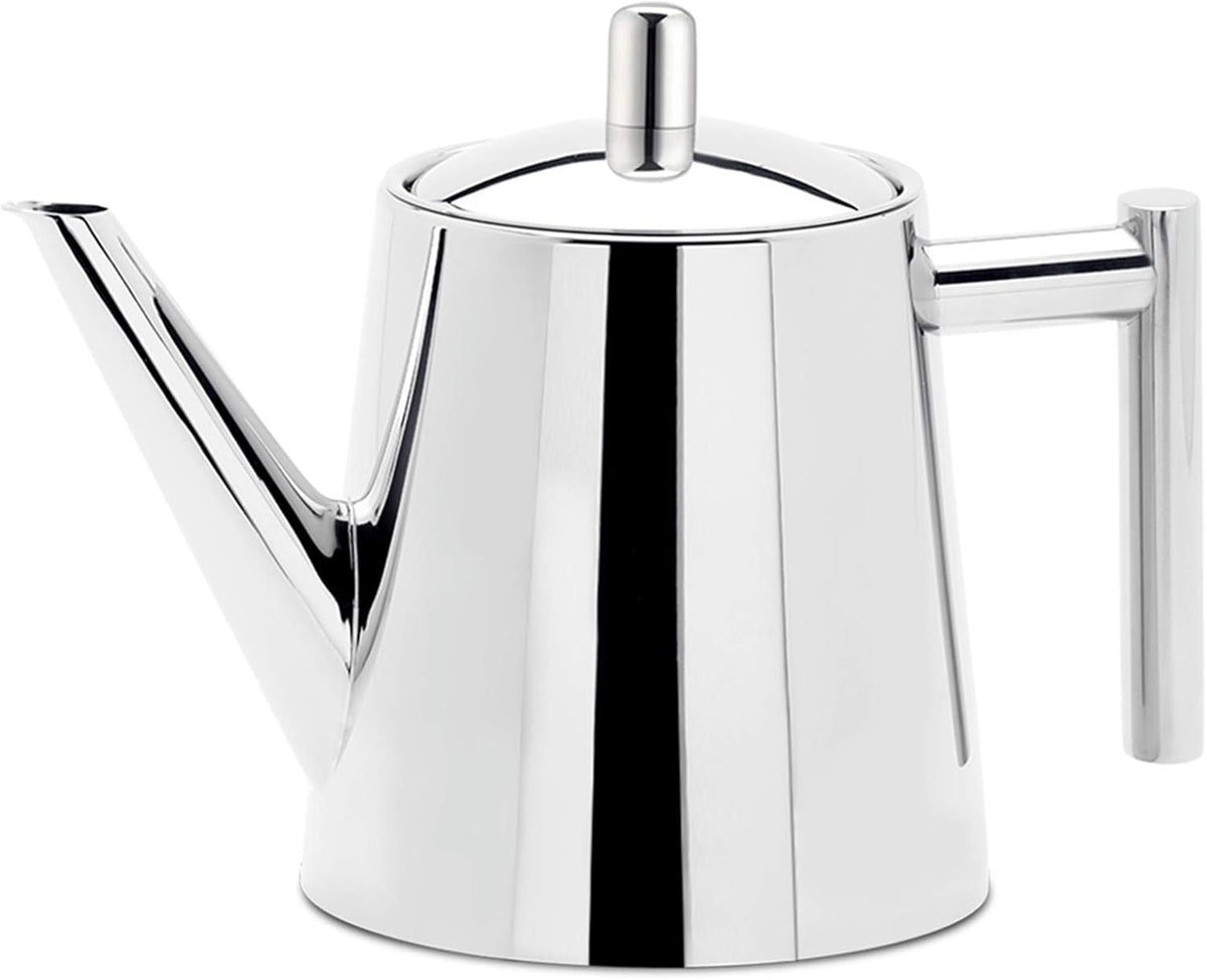 Easyworkz Stainless Steel Teapot with Removeable Infuser 27 oz Stovetop Tea Maker for Fruit Herbal and Infusion Tea