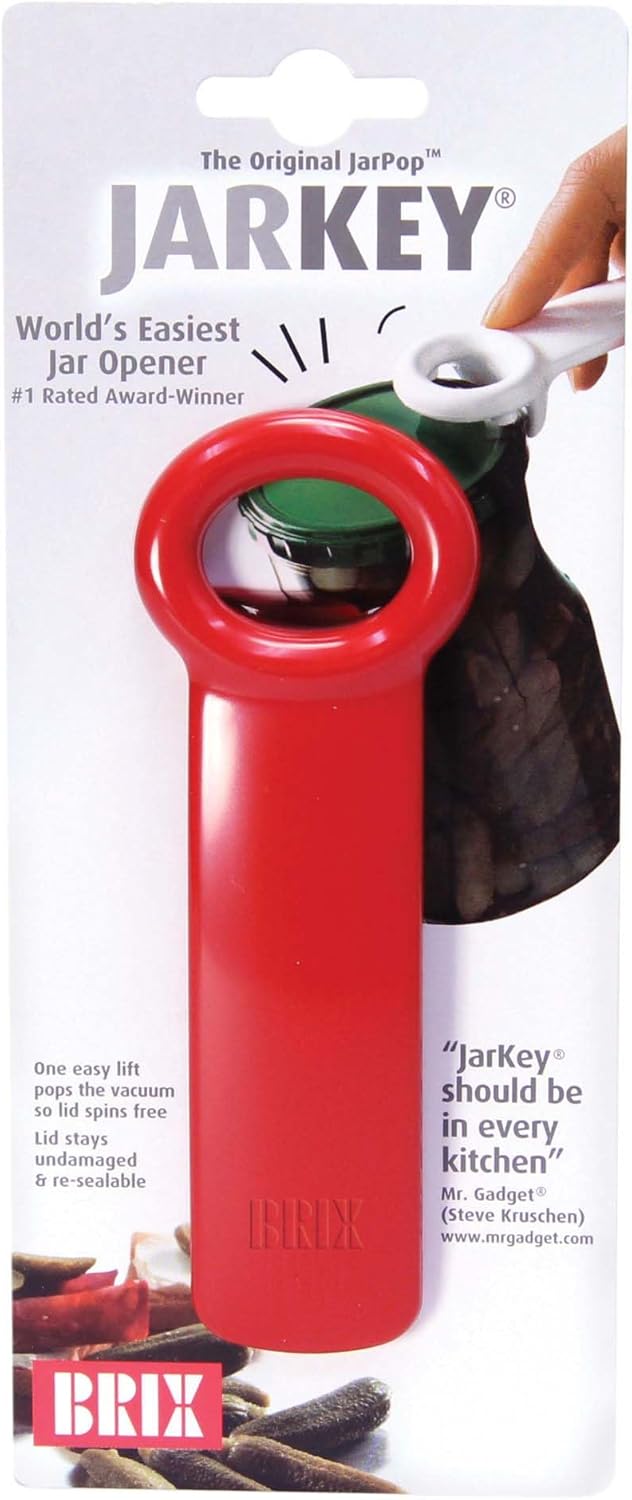 Brix Original Easy Jar Key Opener, 5.62-Inch, Colors may vary