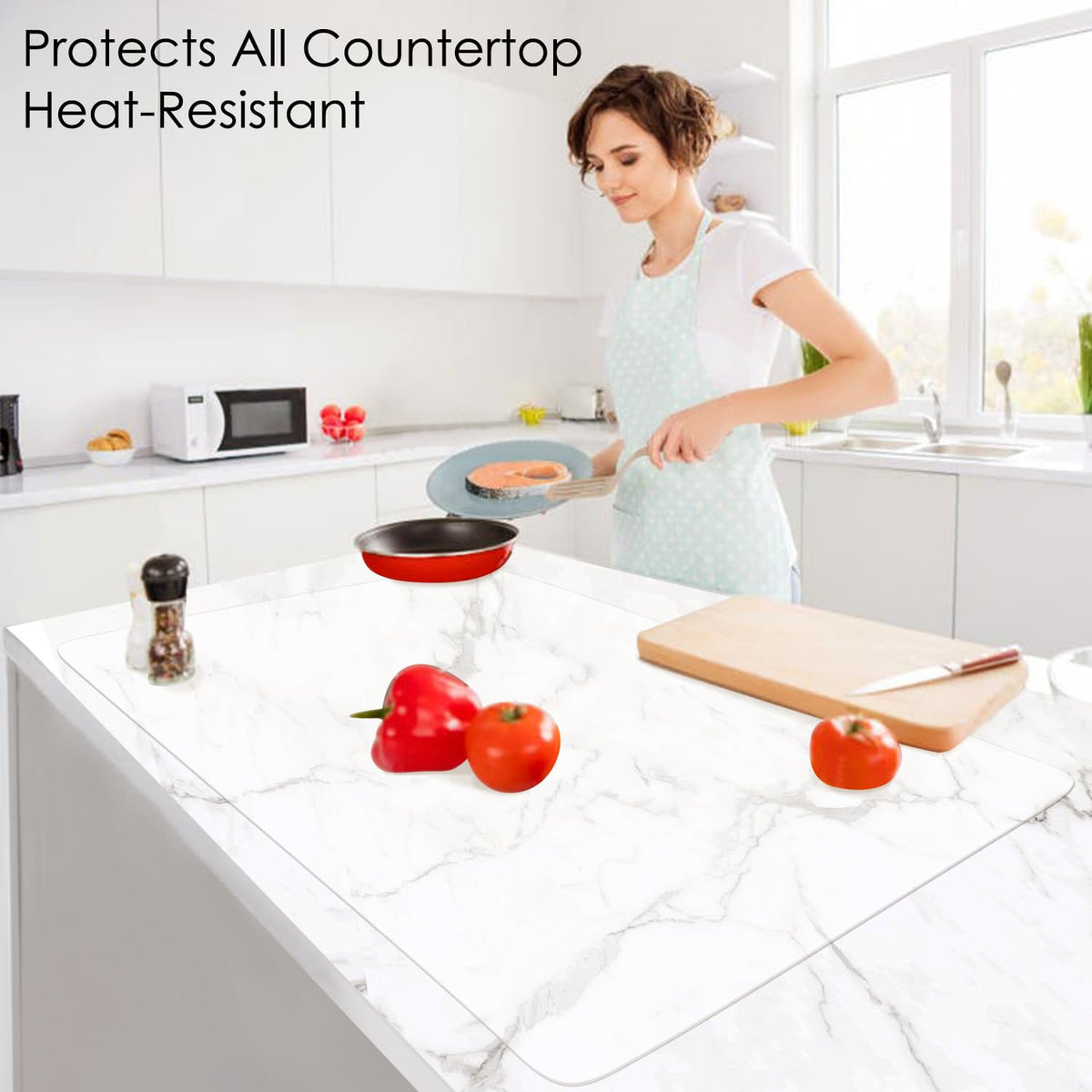 Oversize Silicone Placemat, 31.5 * 23.6" Food-Grade Flexible Silicone Table Mat for Baking Pastry Non-Stick, Kids Nonslip Dinner Placemat Heat Resistant Waterproof Countertop Protector, Translucent