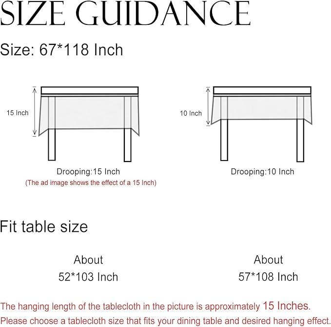 ISAENNE Designer Linen Elegant Extra Long Rectangle Tablecloth,Colorful Floral Bohemian Table Cloth,Wrinkle Resistant Decor Tablecloths for Dining Thanksgiving Kitchen,67"*118"-Floralsea A