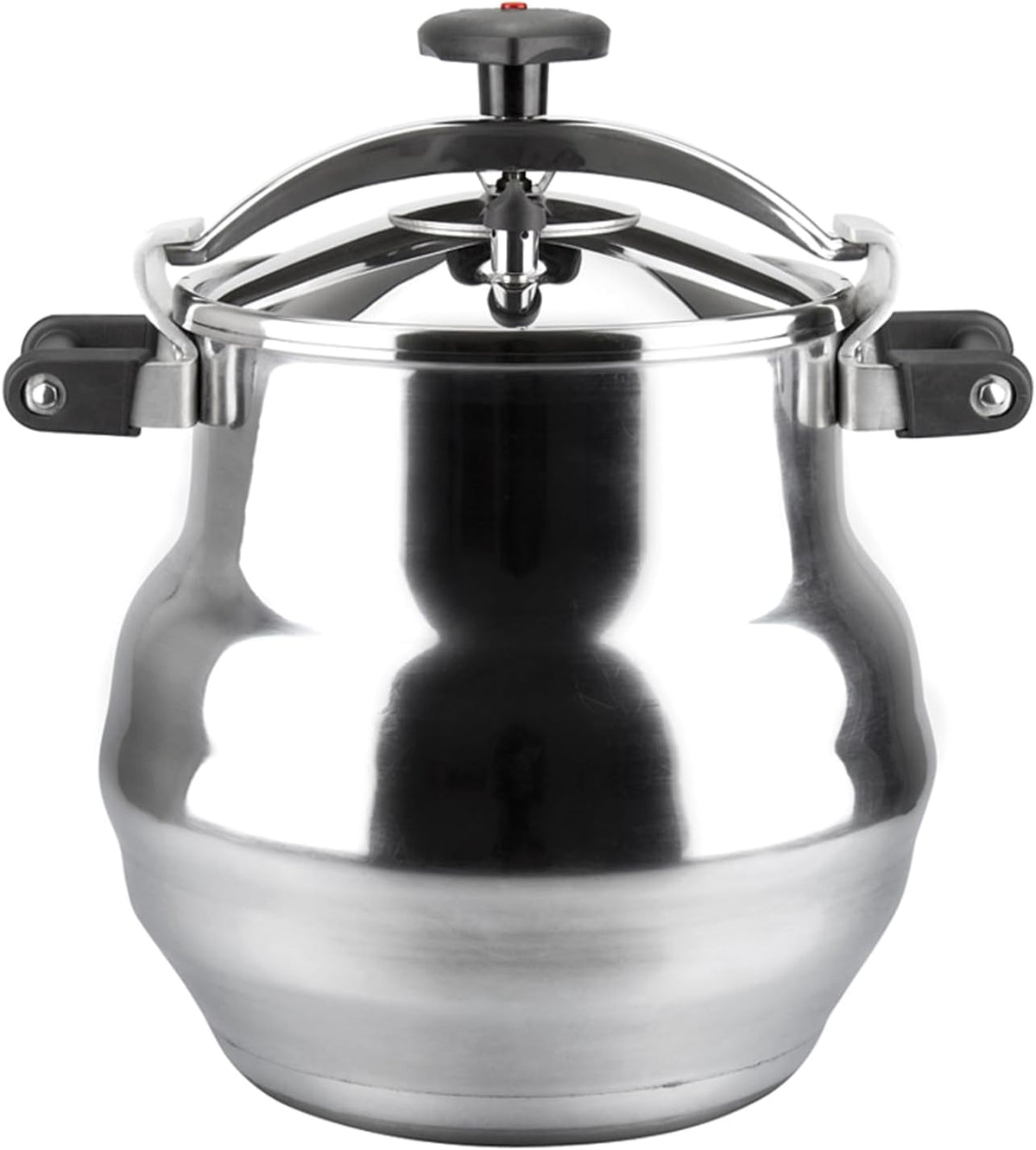 Magefesa Alustar 23.2-Quart Aluminum Pressure Cooker – Extra-Thick Construction, Thermodiffusion Base, 3 Safety Systems, Professional-Grade