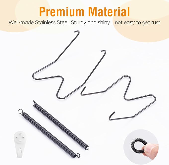 3 Pack Plate Hangers for The Wall, Suitable for 10-14 inch Art Plate, Stainless Steel Invisible Heavy Duty Wire Plate Holder with Wall Hooks, Plate Hangers for Displaying Plates, Platter, Dish, Black