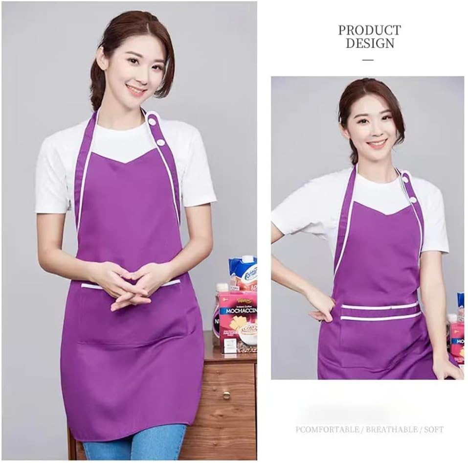 Personalized Custom Aprons Custom Adjustable Kitchen Cooking Aprons Hair Stylist Cafe Work Aprons For Men And Women