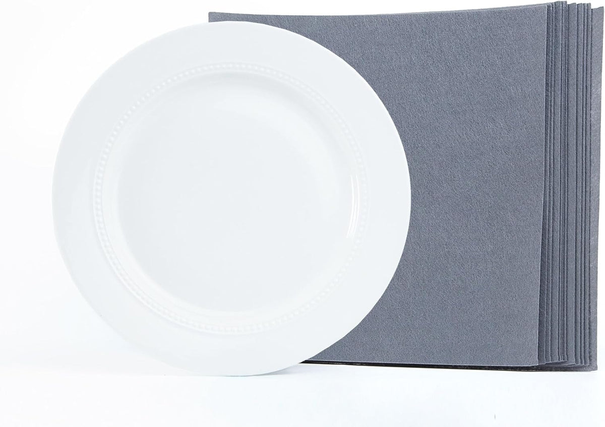 Covermates Keepsakes Felt Dividers for Dish Storage Set, Scratch & Breakage Protection, China Storage, Various
