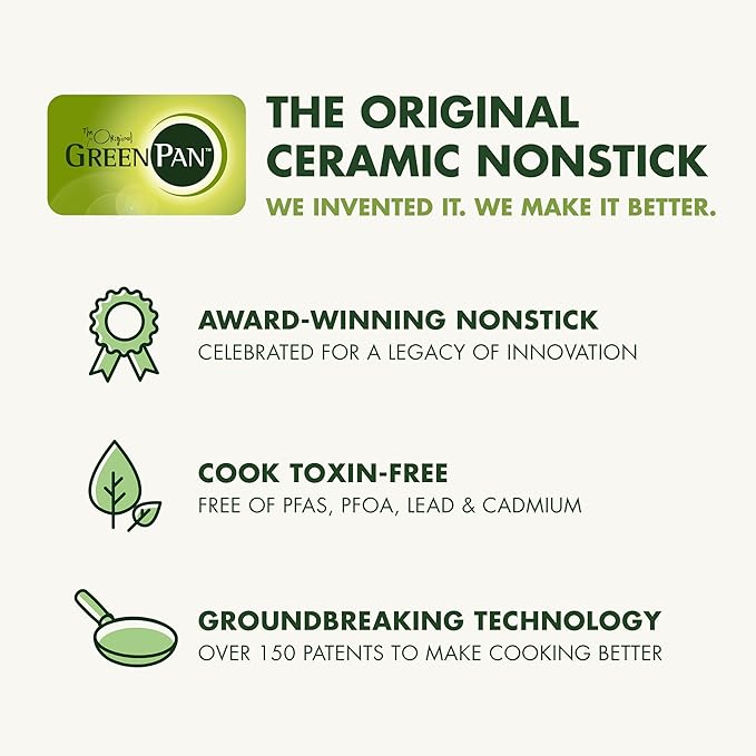 GreenPan Silicone Basting Brush, Cooking Kitchen Utensil, Sauce Marinades BBQ Grill Bake, Flexible Rubber Nonstick Cookware, Steel Core Heat-Resistant, Anti-Slip Handle BPA-Free Dishwasher Safe, Taupe