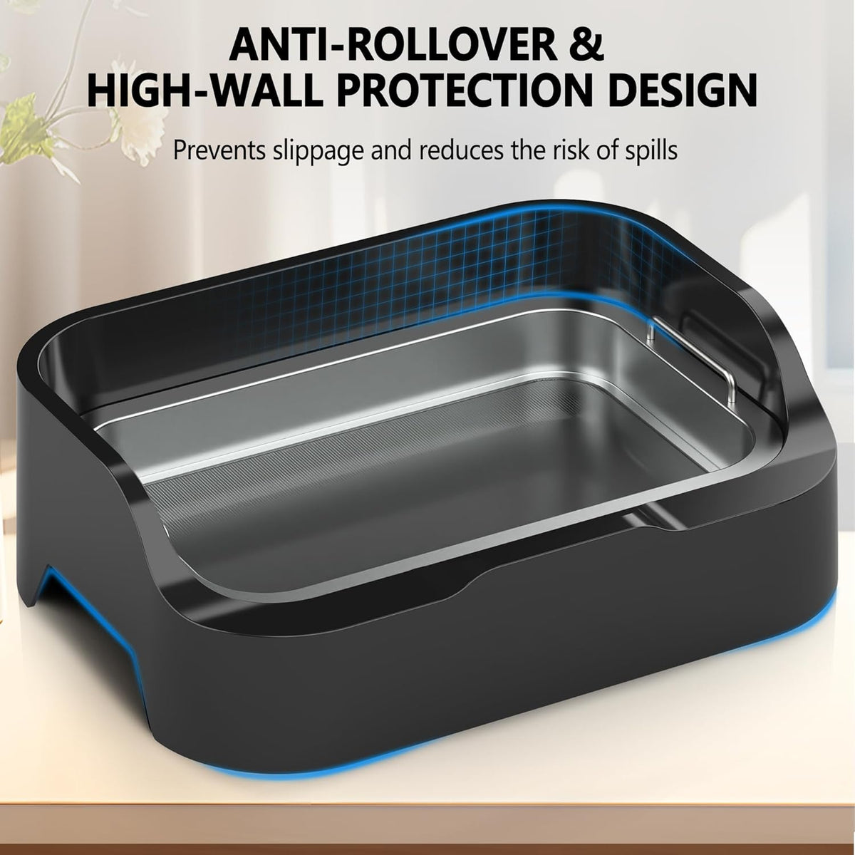 Trimming Tray with 150-Micron Replaceable Mesh – Ergonomic High-Wall Design with Static Brush for Fine Particle Sorting and a Clean, Organized Workspace
