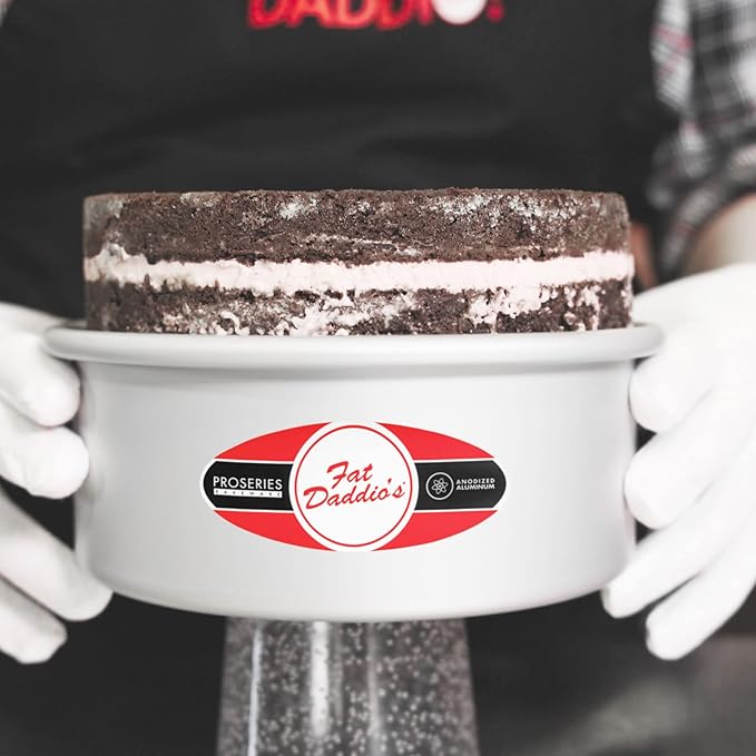 Fat Daddio's PCC-43 Anodized Aluminum Round Cheesecake Pan, 4 x 3 Inch