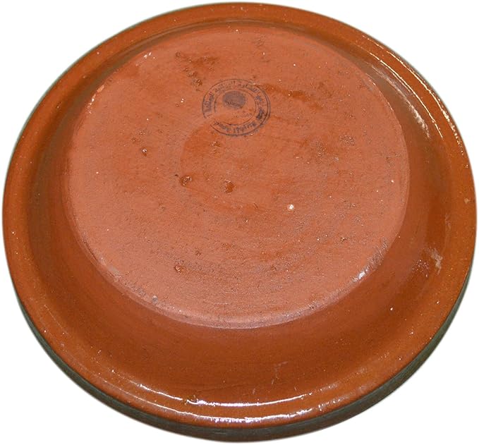 Moroccan small cooking tagine handmade glazed 8 inches in diameter