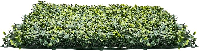 VEVOR Artificial Grass Wall Panels, 60 x 120 inch, Milan Grass Greenery Boxwood Panel for Indoor Outdoor Green Decor & Ivy Fence Covering, Privacy Backdrop Wall Hedge Screen for Garden
