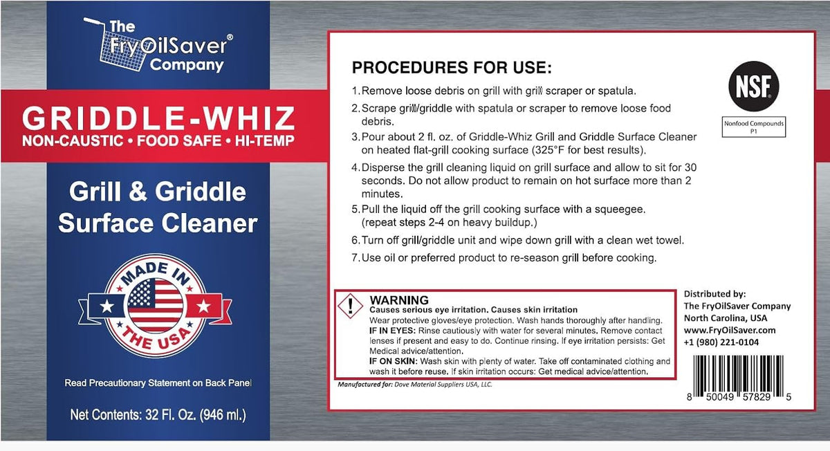 Combo Kit Flat Top Grill Griddle Surface Cleaner, 4-Pack Griddle-Whiz plus Griddles Scraper plus Pumice Stone for Tough Grease & Food Buildups for Griddles & Flat Top Grills