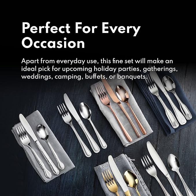 New Star Foodservice 58642 Rose Pattern, 18/0 Stainless Steel, Dinner Fork, 7.2-Inch, Set of 12