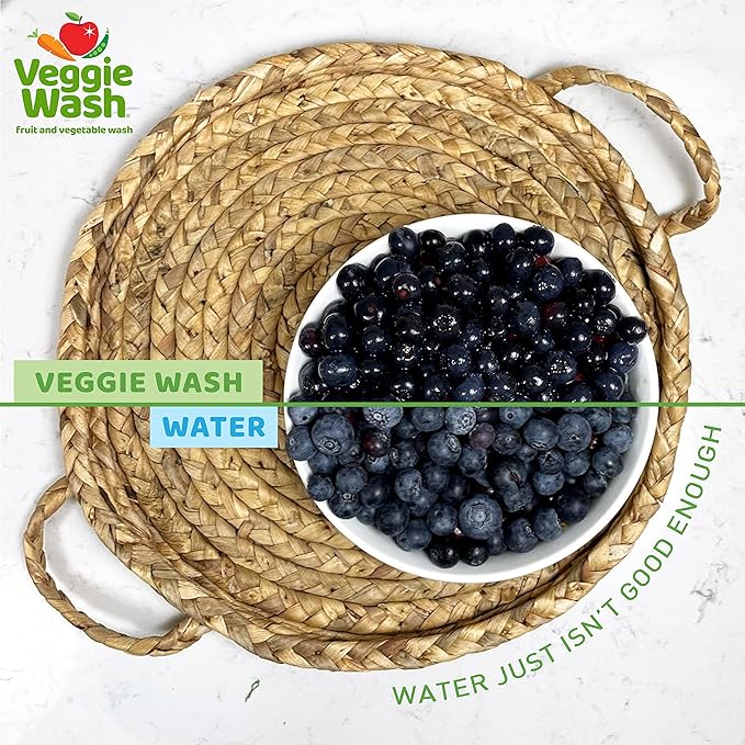 Veggie Wash Fruit and Vegetable Wash, Ideal for Cleaning Produce, 1 Gallon