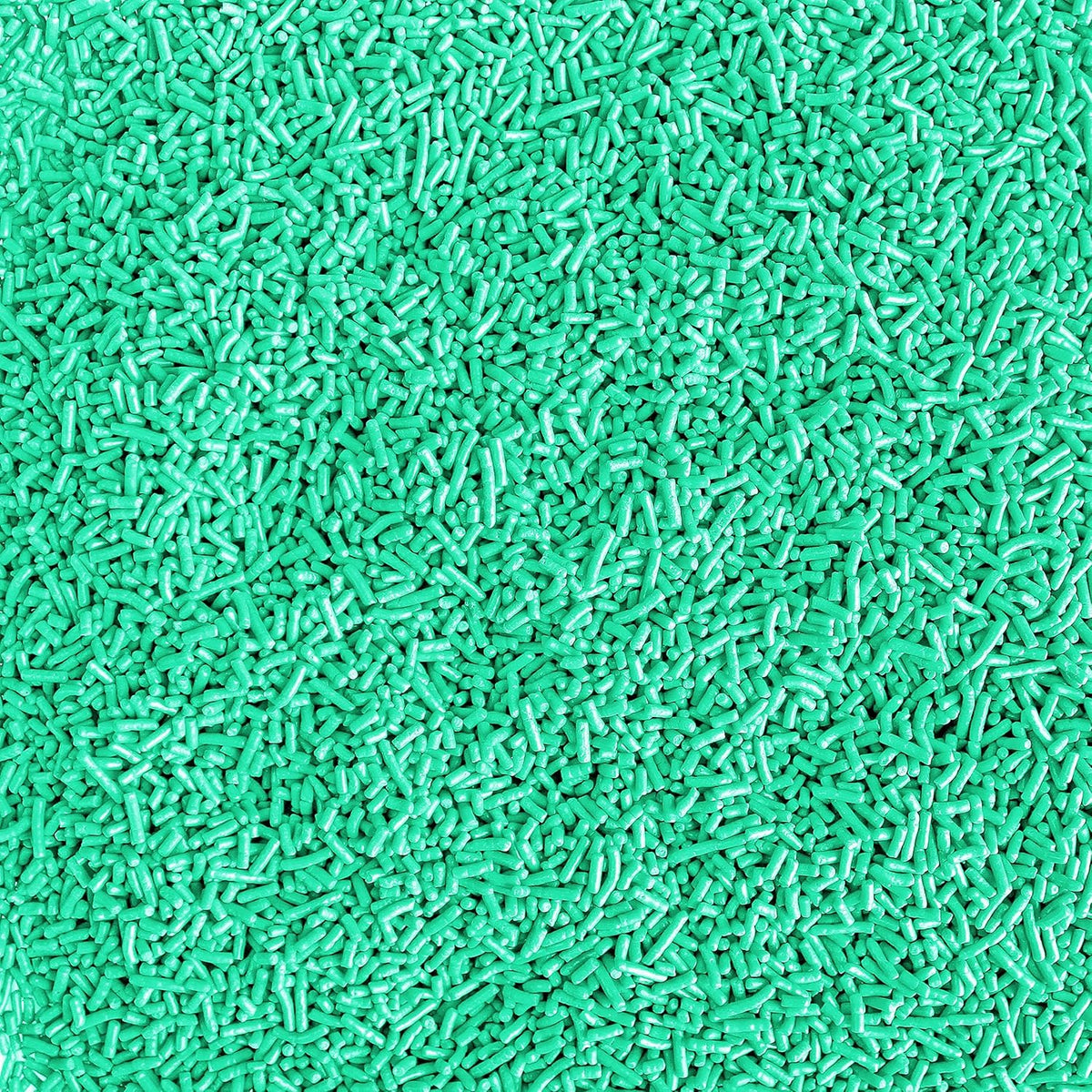 Sprinkle Pop Spring Mint Solid Colored Sprinkle Mix| Mint Jimmies| Birthday Sprinkles Made in USA for Decorating Cakes Cupcakes Donuts Cookies Brownies Ice Cream, 4oz
